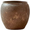 Gardenesque 28cm Bronze Ceramic Indoor Plant Pot, Rough Textured Finish, Decorative Planter for Home and Office Decor, Perfect for Monstera, Fiddle Leaf Fig, and Poinsettia - H27 x W28 cm