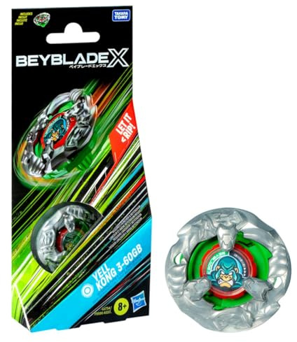 Beyblade X Single Pack - G1754 - Yell Kong snurra 3-60 GB