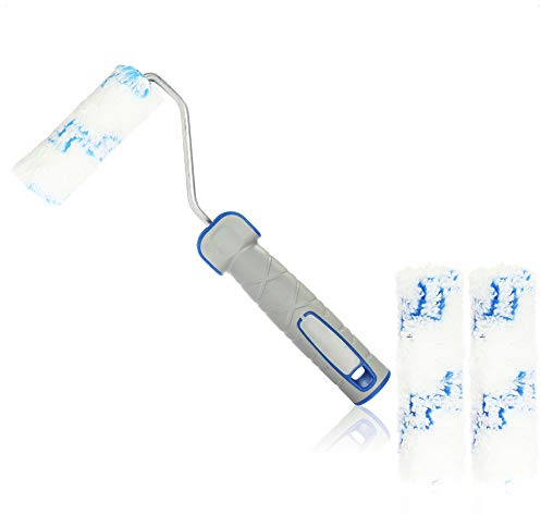 com-four® Juego de Rodillos de Pintura - Rodillos de Pintura - Accesorios de Pintura - Rodillos de Repuesto - Bricolaje