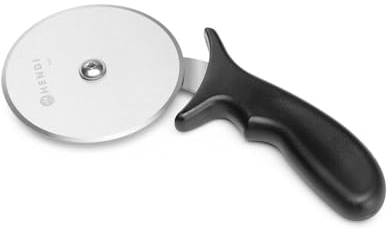 HENDI Pizzaroller, Klinge aus rostfreiem Edelstahl, Griff aus Polypropylen, 230mm