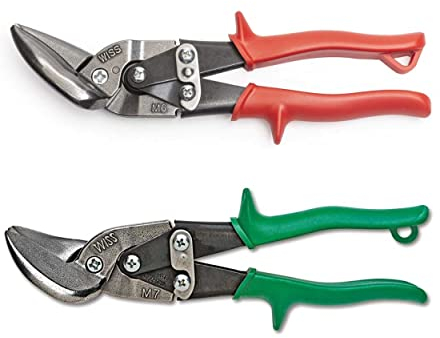 Crescent Wiss - Tijeras de aviación MetalMaster Offset de 2 piezas, incluye M6R y M7R - M6M7AMZ