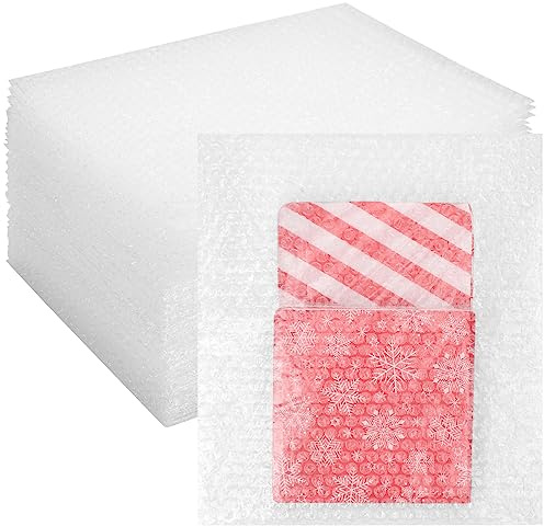 50Pcs Bubble Out Bags Pouches 10x 12 Bubble Pouches Cushioning Packaging Bags, Double Walled Cushioning Bags Thickening Shockproof Foam Bags for Moving, Shipping, and Storage