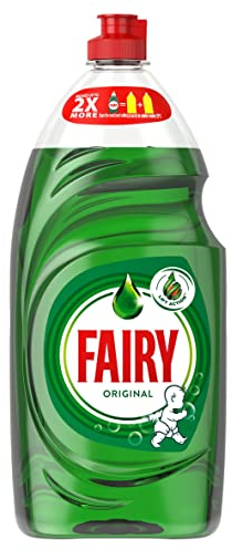 Fairy Original Washing Up Liquid Green with LiftAction 1015ML. 