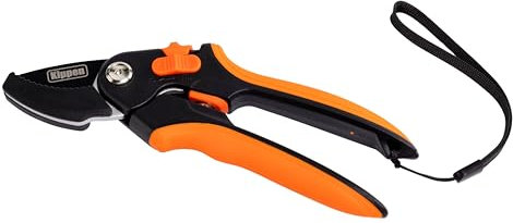 Kippen 6180B - Cesoie da Potatura per il Giardinaggio con Tagliente a Incudine
