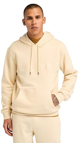 Timberland herrbroderi tonad tröja, Angora, S