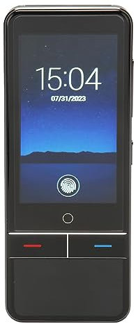 Sprachübersetzergerät 139 Sprachen, 3,0-Zoll-Bildschirm, KI-Sprachübersetzer, Offline-Übersetzung, Anwendbar für Reisen, Besprechungen, Sprachenlernen (Black)