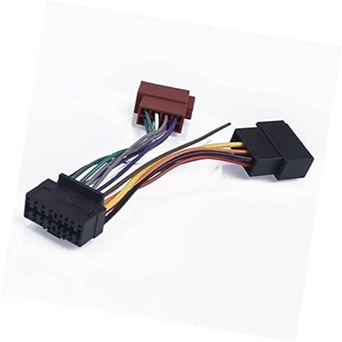 XEBRAD 16Pin Auto Stereo Radio Kabelbaum ISO for Sony Radio zu ISO Radio Play Stecker Auto Adapter Kabelbaum Stecker Autoradio-Adapterkabel