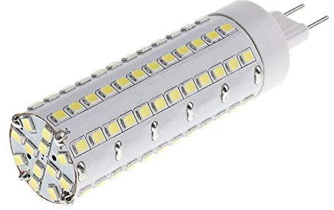 QZCX LED de maíz, LED G8.5 10W 100mm Maíz 100W Lámpara Halógena Brillo CFL Alternativamente Bombillas LED de tornillo de maíz(Cold White6000K)