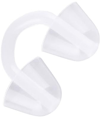 HOOLRZI Clip per il naso in silicone Pratico Nuoto Protettore Comodi Tappi Nuoto Guard Per Surf Snorkeling Clip in Silicone Pratico Nuoto Tappi Nuoto Guardia Nuoto Per Surf