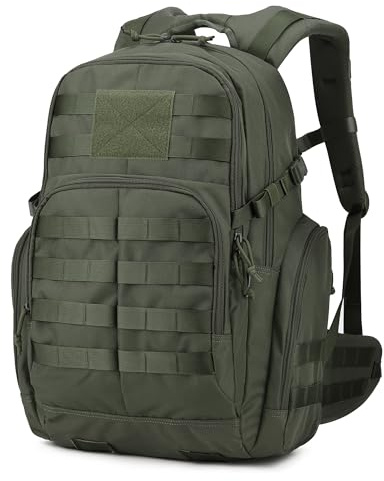 Mardingtop 40L Mochilas Militares Táctica Mochila de senderismo con Sistema Molle mochila al aire libre para Ciclismo,Trekking,Camping,viajar