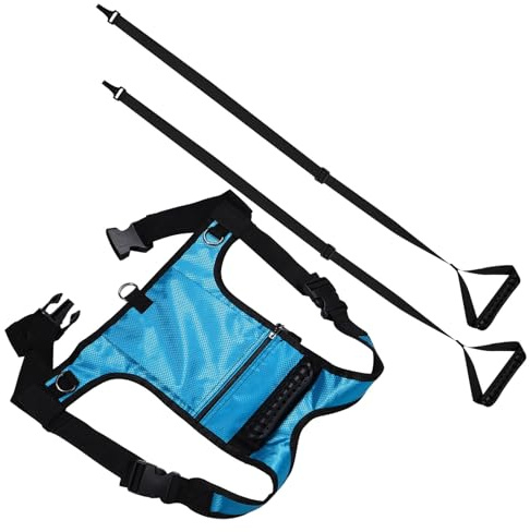 PRETYZOOM Harnais Entraînement Snowboard Garçon Fille Ajustable avec Laisse et à Dos Zippé Système de Contrôle Sécurisé pour Apprentissage Ski Débutant Respirant et Polyvalent pour Sports