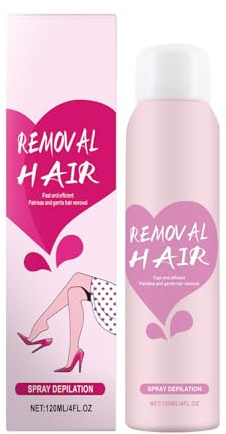 Patifirst Schiuma Depilante - 120ml Prodotti Depilatori Idratanti e Delicati | Mousse Spray Rimozione,Per Corpo Ascelle Braccia Pelle Sensibile