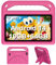 DMOAO Tablet Bambini 7 Pollici, Tablet Android 14 con 5G Wi-Fi 6, 10GB RAM+64GB ROM(TF 1TB), Controllo Parentale, Widevine L1, Octa-Core, 3500mAh, BT 5.0, per Bambini con EVA Caso, Rosa