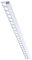 Paulmann 78411 LumiTiles LED Strip Profil Frame mit Diffusor IP44 1m Alu eloxiert, Satin Spritzwasserschutz Aluminium Badbeleuchtung