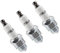 3 candele RJ19LM per tosaerba a 4 tempi, adatte per Briggs & Stratton 796112, 796112S, 796112 e 3121-C5-0041 Champio.