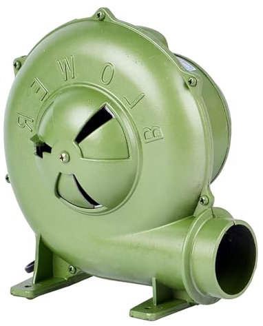 Grillfläkt för utomhusbruk, centrifugalgrillfläkt, 110 V/220 V elektrisk smed smide, pumpfläkt, kommersiell, uppblåsbar studsfläkt, kolsmfläkt, luftfläktsverktyg (550 W)