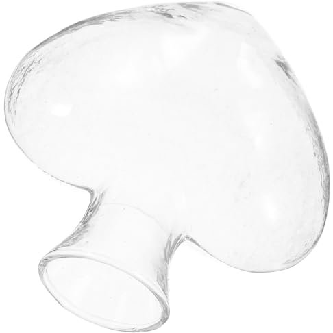 HOLIDYOYO Herzform Glasvase Für Hydrokultur Transparente Blumenvase Kreatives Pflanzgefäß Für Zuhause Und Büro Dekorative Glasflasche