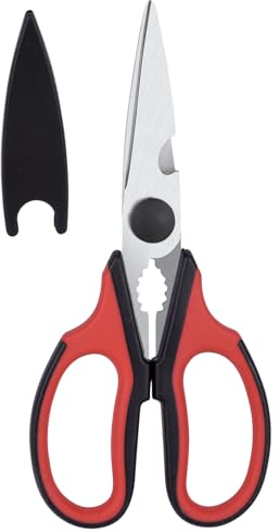 KYDIFS Left Handed Scissors Kitchen Shears for Adult, All Purpose Heavy Duty Meat Scissors Poultry Shears