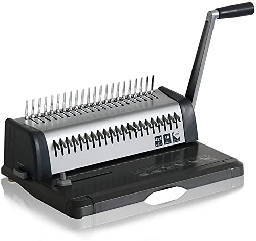 Hochleistungs-Buchbindemaschine, 21-Loch-Dokumentenbindemaschine, manuelle Kammbindemaschine, Clip-Schürzenbindemaschine, finanzielle Stanzbindemaschine