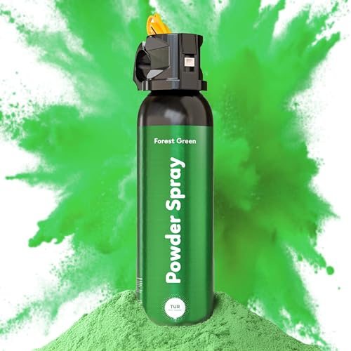 Green Smoke Bomb Powder Spray Fire Extinguisher, Biodegradable, Outdoor Use
