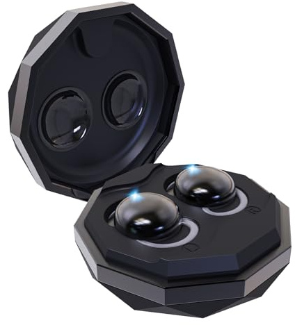 MONODEAL Schlafkopfhörer Bluetooth 5.4 Sleep Earbuds, Weiche Kopfhörer Schlafen Sleepbuds, Unsichtbare Schlaf Kopfhörer