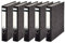 Leitz hochwertiger Ordner 180°, schmal | 5er Pack, Schwarz , 1