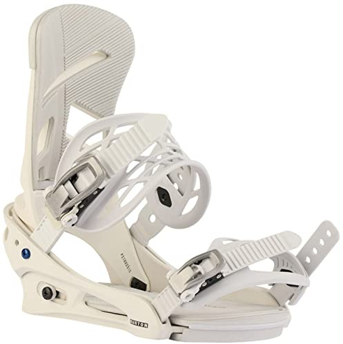 Burton - Fixations De Snowboard Mission Stout White Homme - Homme - Taille l - Blanc