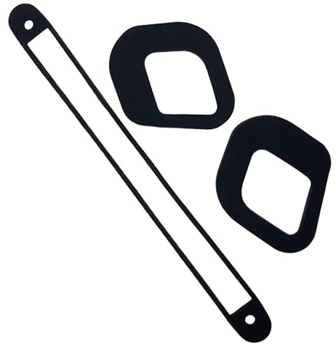 VHEUHZ 3x Terza luce del freno e guarnizioni del gruppo ottico posteriore Kit di riparazione delle perdite compatibile con Citroen C1 Peugeot 107