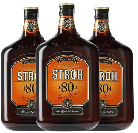 Ron Stroh Añejo 70 cl (Caja de 3 Botellas de 70 cl)