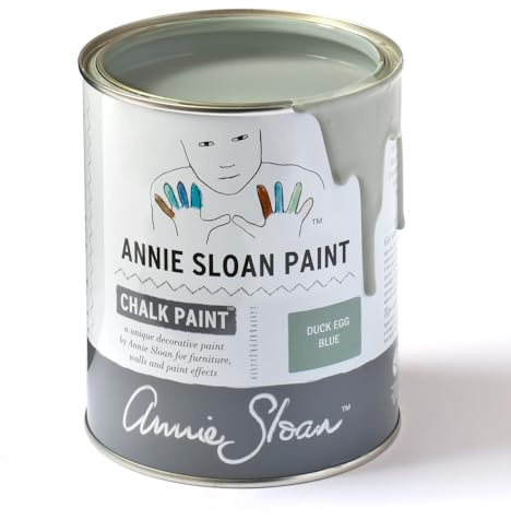 Priory Polishes Annie Sloan Duck Egg Blue Chalk Paint (1 Litre)