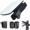 New Upgrade Universal Mobile Phone Reflection Camera Mirror Clip Kit,Angle Adjustable Smartphone Camera Mirror Reflection Kit,Portable Allows Reflection Shots for Easy Travel Photography (Black)