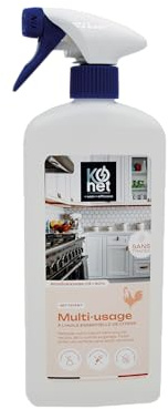 K-ONET - Nettoyant multi usage - Tout support, sans traces - Huile essentielle citron - 750 ml