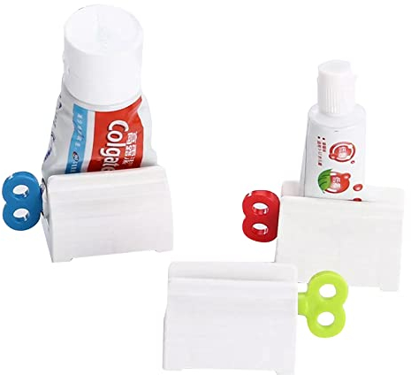 Spremi Tubetti Dentifricio,Tubetto Dentifricio,Strizzatubetti,Strizza Dentifricio,Tube Squeezer Spremitubetti in Plastica,Spremiagrumi Dentifricio per Tubetti
