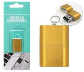 Adaptador Lector de Tarjetas de Memoria T-Flash Mini USB 2.0 Micro SD TF TF de Alta Velocidad