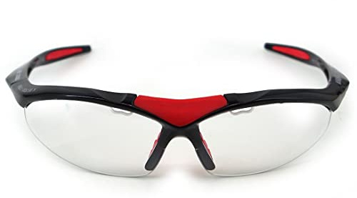 Karakal Pro 3000 - Gafas de squash, color rojo/negro
