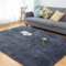 CHOSHOME Teppich Wohnzimmer 200x290CM Schlafzimmer Flauschiger Hochflor Groß Super Weich Shaggy Anti-Rutsch Unterseite Moderner Läufer Teppich Grau