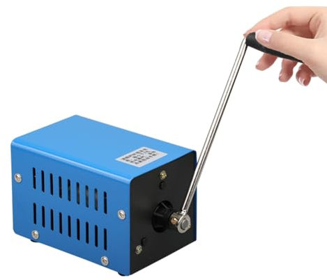 Generador de Manivela, Dynamotor de Emergencia USB de Alta Potencia para Operaciones de Campo