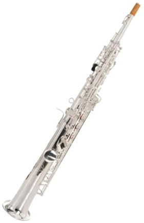 Professionell Saxofon B mal Altsaxofon I Mässing Försilvrad Med Fodral