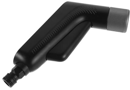 JECOMPRIS Pistolet de nettoyage haute pression court : pistolet de nettoyage haute pression portatif pour le automobile et d'allées ; facile à prendre en main.