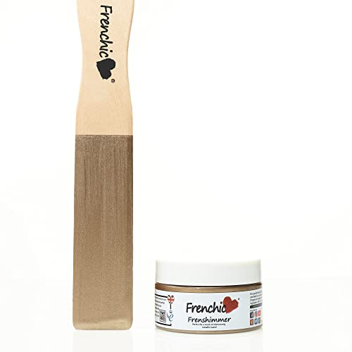 Frenchic Frenshimmer Range, Golden Oldie, Old Gold Metallic Paint for Furniture, Interior & Exterior Use, 100ml