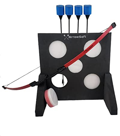 Arrow Soft Archery Ultimate Game Set (Single Target Adult Bow Set)