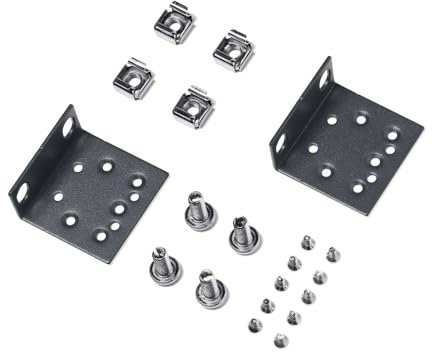 TP-Link RackMount Kit-19 Mounting Bracket| Compatible with TP-Link 19-inch Rackmount Switches, Routers, Controllers and Other Products | Sturdy Metal Casing | Easy Installation