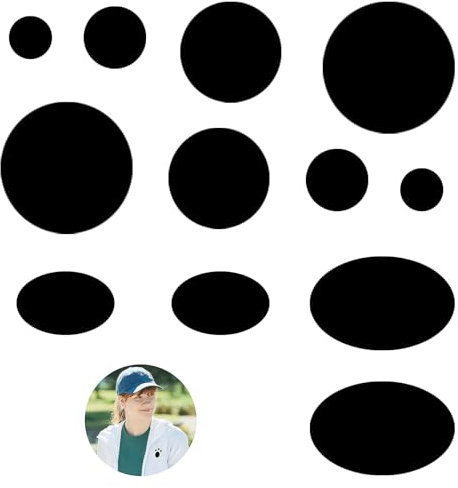 12 Stück Flicken Selbstklebend Stoff, Bügelflicken Schwarz, Stoffflicken Selbstklebend, Klebeflicken Für Textilien Selbstklebend, Zum Fixieren Von Jacken, Zelten, Schlafsäcken, Skihosen