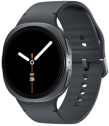 Samsung Galaxy Watch8 (Dark Gray, BT, 44mm) Smartwatch Galaxy AI, Allenatore Personale, Design Resistente agli Urti, Processore 3nm, Monitoraggio Attività Fisica e Sonno, One UI 8 [Versione Italiana]