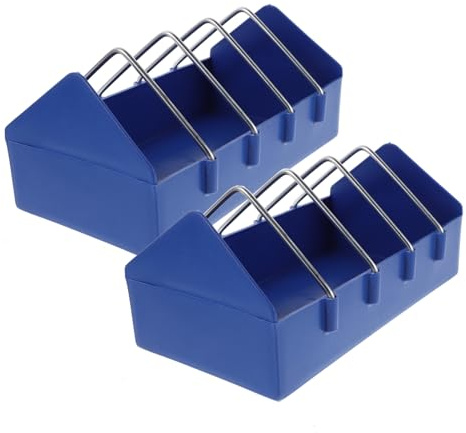 TOYANDONA 4piezas Comedero Engrosado para Aves Dispensador Separador Extraíble Ranura de Alambre para Granjas Pollitos y Patos