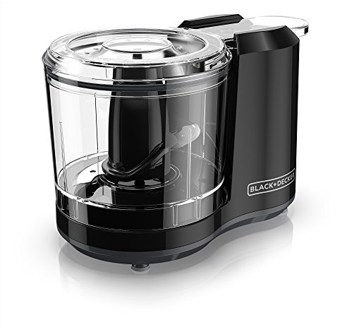 BLACK+DECKER 1.5-Cup Electric Food Chopper, One Touch Pulse, 150W Motor, Stay-Sharp Blade, Dishwasher Safe