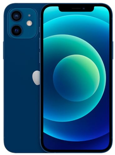 Apple iPhone 12, 256GB, Blue - Fully Unlocked (Renewed)