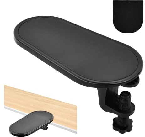 Aomhrek Handgelenkstütze Computer Handständer Maus Armlehne Halterung Armauflage Schreibtisch Dreharmstütze Handgelenkauflage