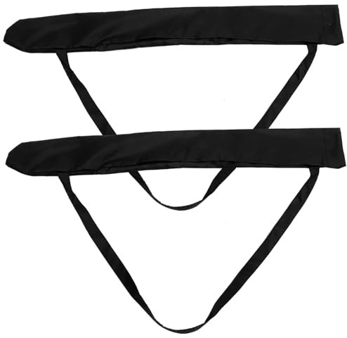 HAWILLOSCH 2stücke Regenschirm-Aufbewahrungstasche Aus Pongee-Material Verstellbarem Schultergurt Geeignet Für Lange Regenschirme Für Außenbereich Bei Regnerischen Tagen