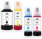 L&C 102 Ink Compatible with Epson 102 Ink Cartridges Bottle Multipack for ET-2750 ET-2751 ET-2756 ET-2850 ET-2856 ET-3700 ET-3750 ET-4750 ET-4850 ET-4856 ET-15000 (4 Pack, BK/C/M/Y)